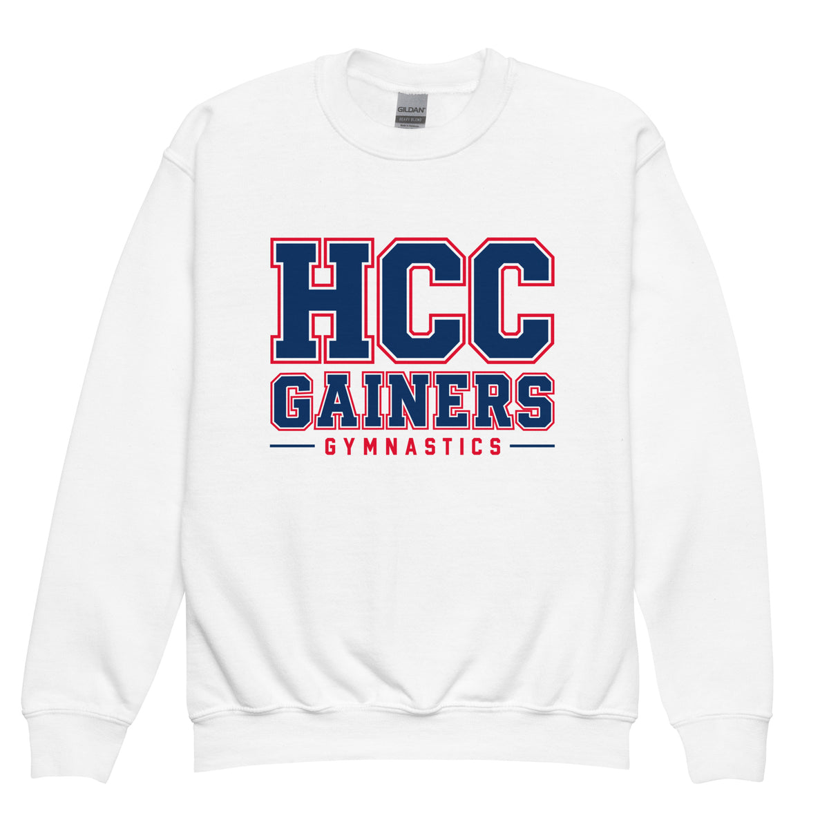 Classic | Youth Sweatshirt | HCC Gymnastics | Vanguard Logo