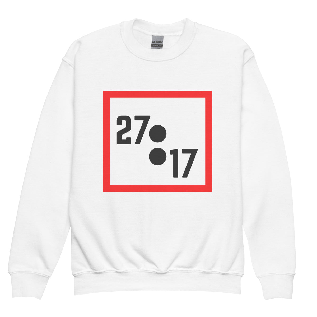 Classic | Youth Sweatshirt | 27:17 | Crest Logo