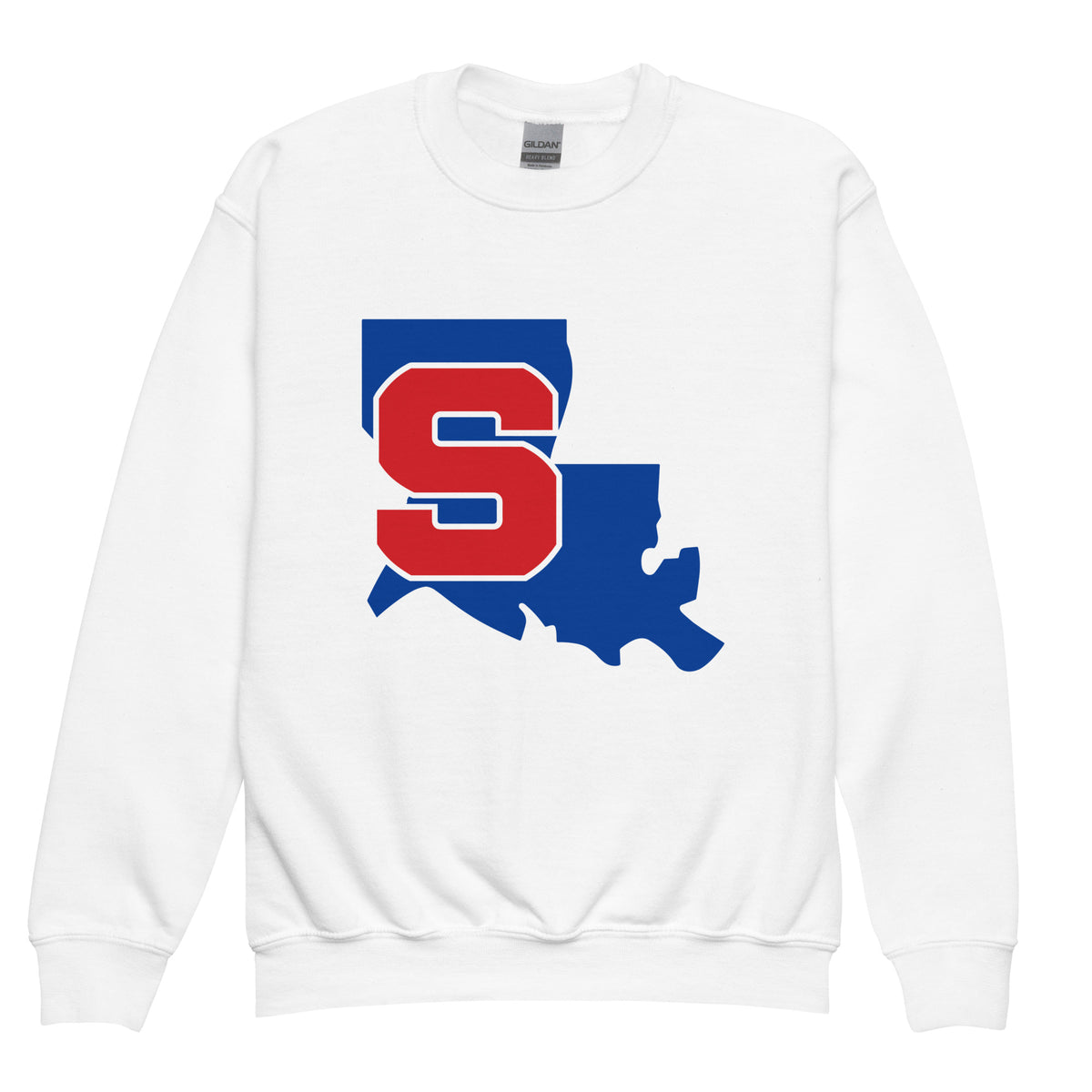 Classic | Youth Sweatshirt | Louisiana Slam Baseball | Crest Logo