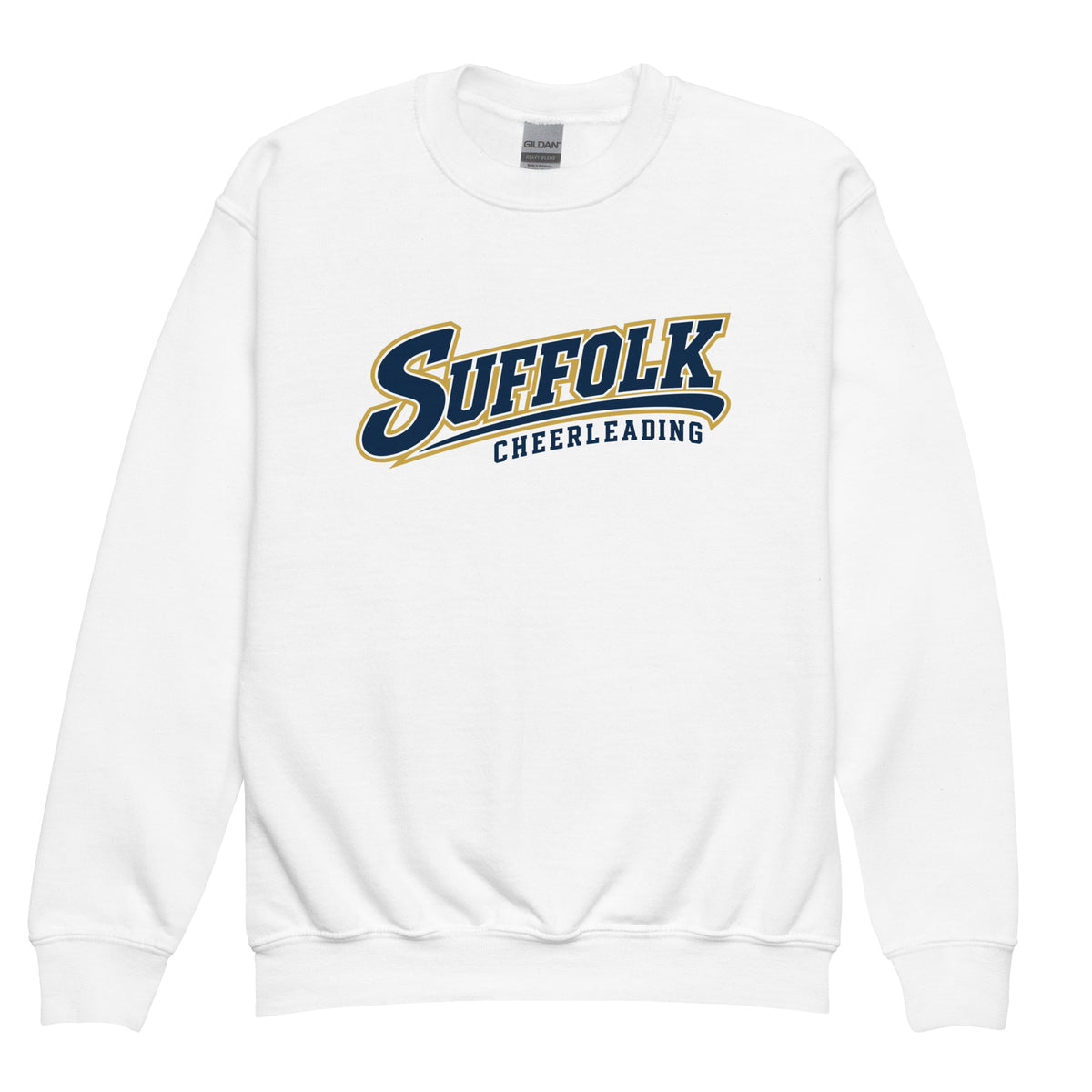 Classic | Youth Sweatshirt | Suffolk University Cheerleading | Athletics Logo
