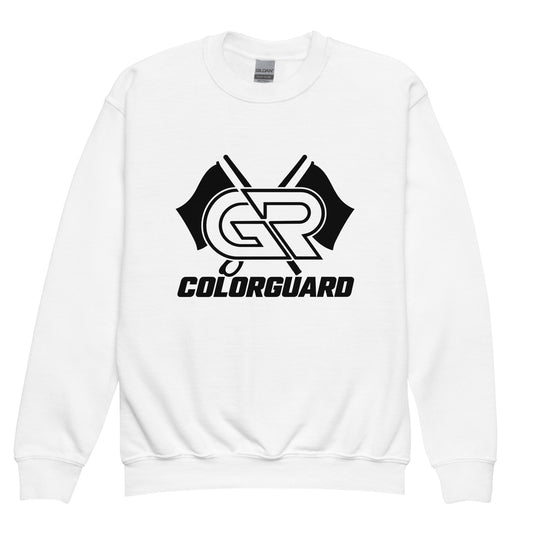 Classic | Youth Sweatshirt | George Ranch High School Colorguard | Crest Logo