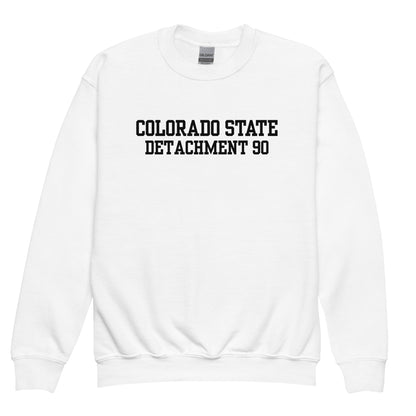 Classic | Youth Sweatshirt | Colorado State Detachment 90 | Modern Script Logo