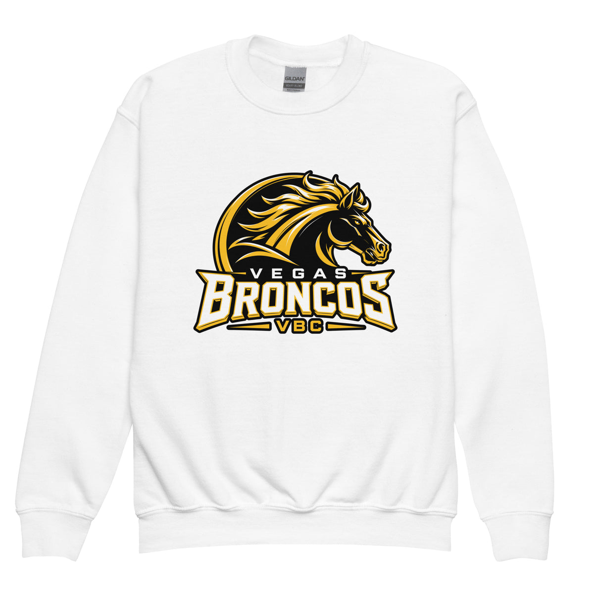 Classic | Youth Sweatshirt | Vegas Broncos VBC | Crest Logo