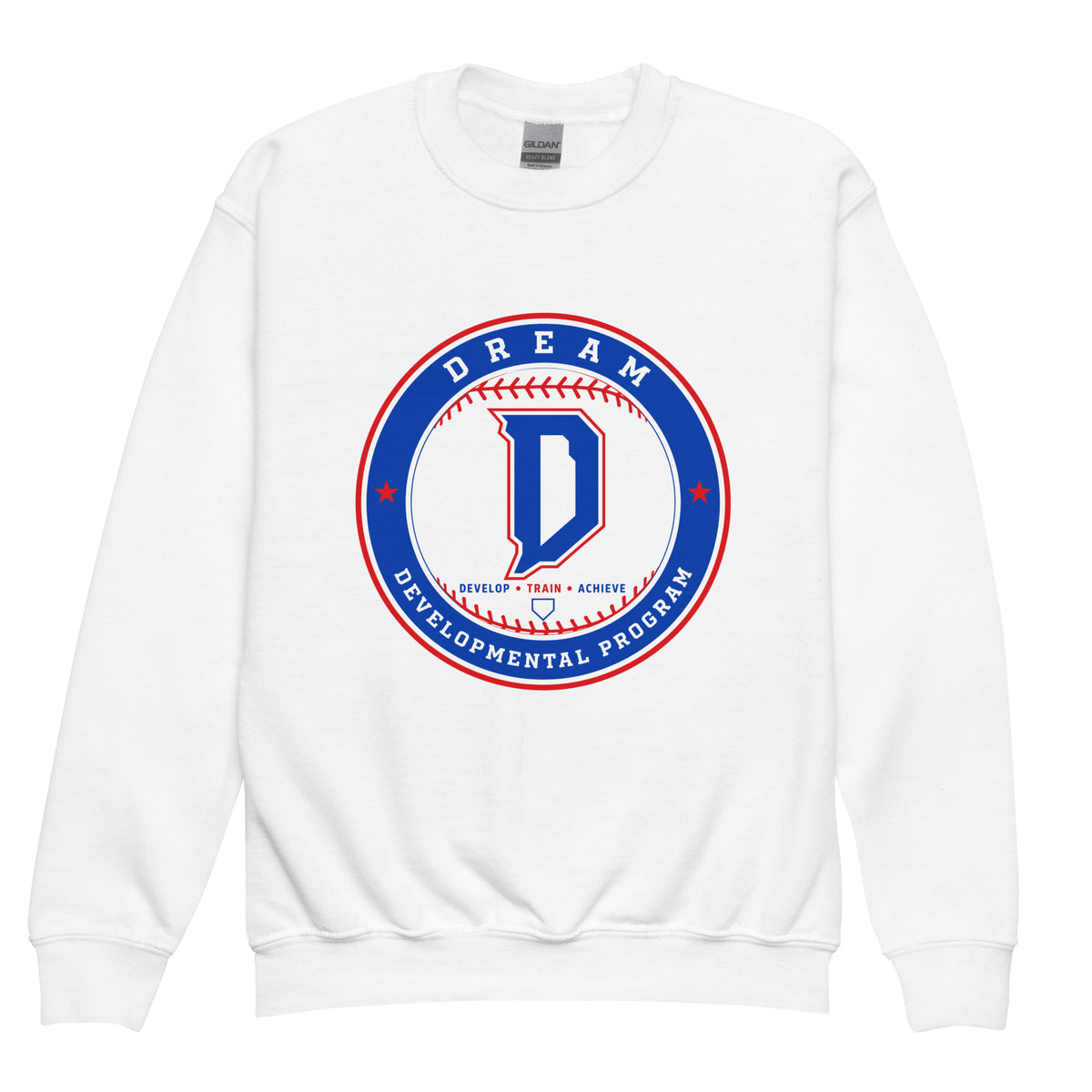 Classic | Youth Sweatshirt | Dream Developmental Program | Badge Logo