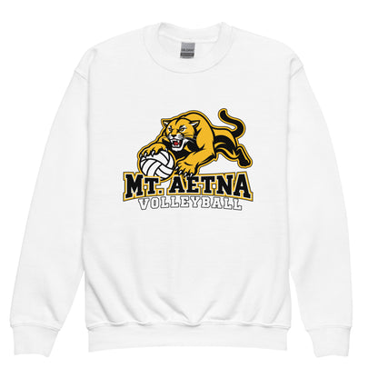 Classic | Youth Sweatshirt | Mt. Aetna Adventist School | Volleyball Apex Logo