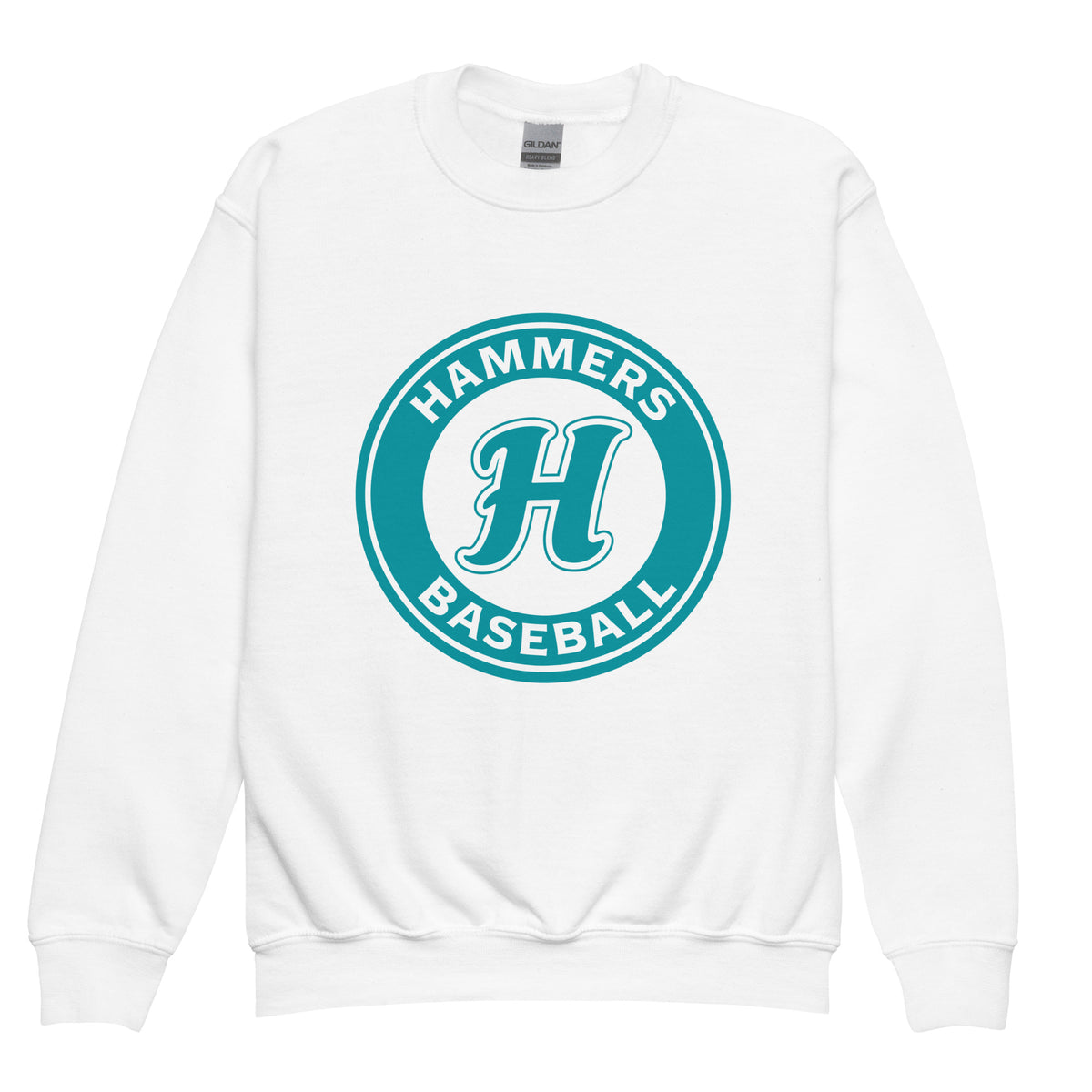 Classic | Youth Sweatshirt | Hammers Baseball (10U) | Badge Logo