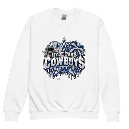 Classic | Youth Sweatshirt | Hyde Park Cowboys | Crest Logo