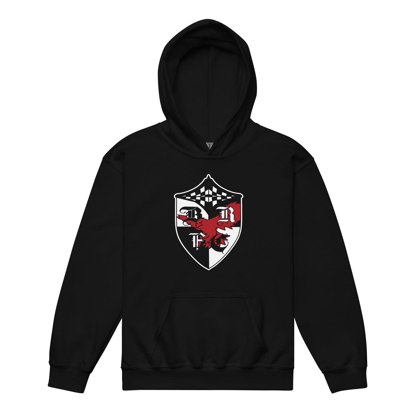 Classic | Youth Hoodie | Bard College Rugby Football Club | Raptor Logo