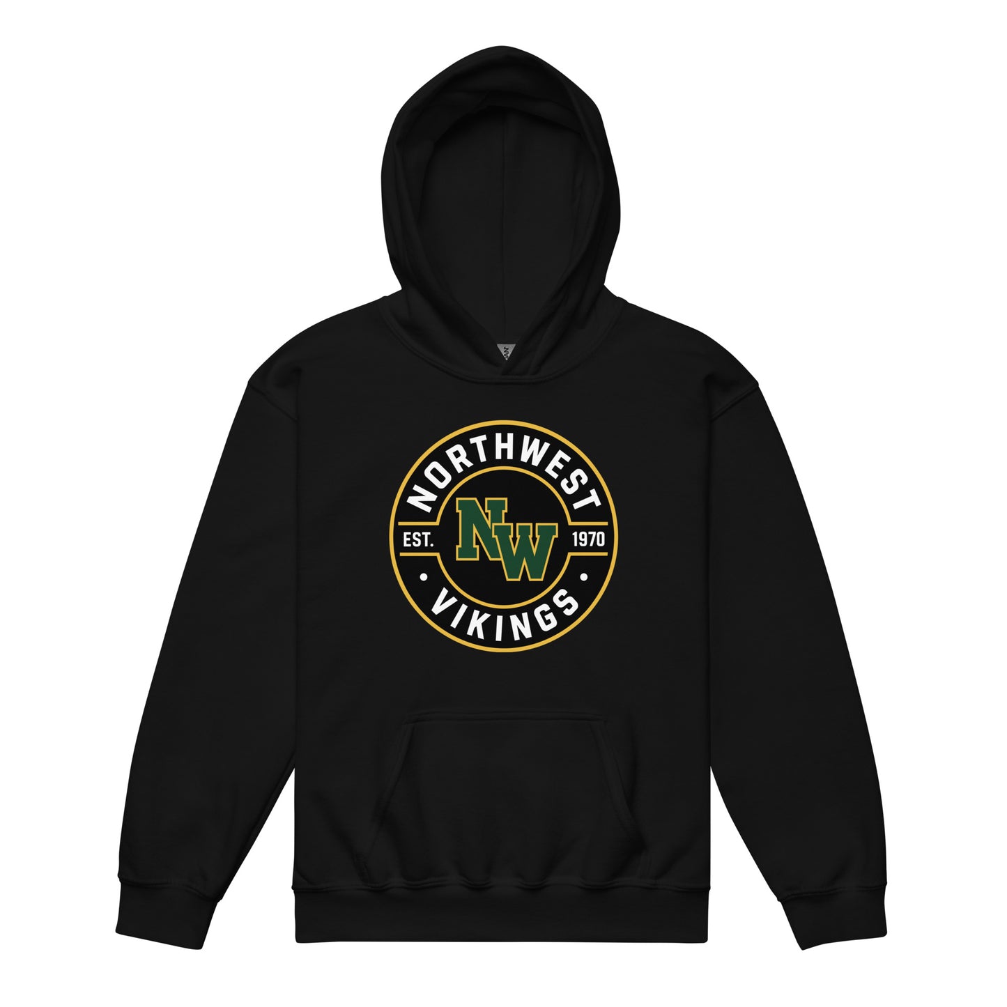 Classic | Youth Hoodie | Northwest High School | Badge Logo
