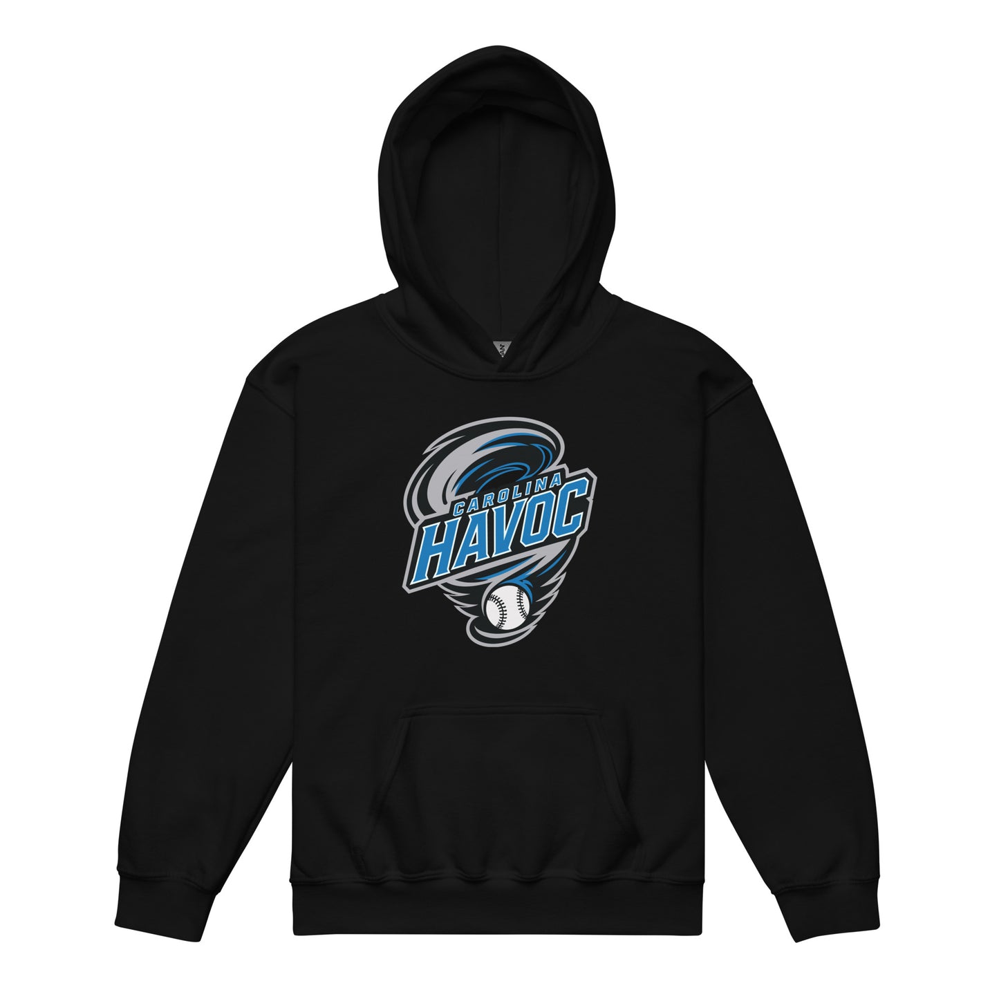 Classic | Youth Hoodie | Carolina Havoc | Twister League Crest Logo