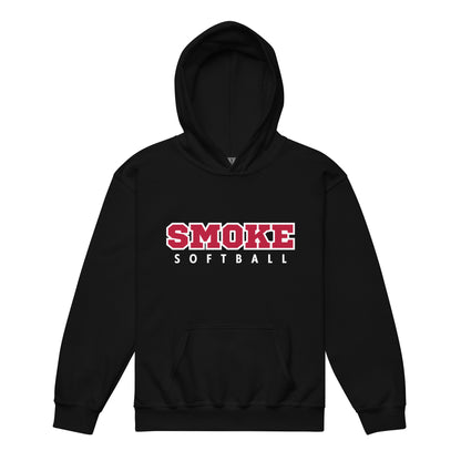 Classic | Youth Hoodie | Smoke 14U Softball | Modern Script Logo