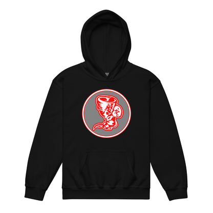 Classic | Youth Hoodie | Bay High Softball | Badge Logo