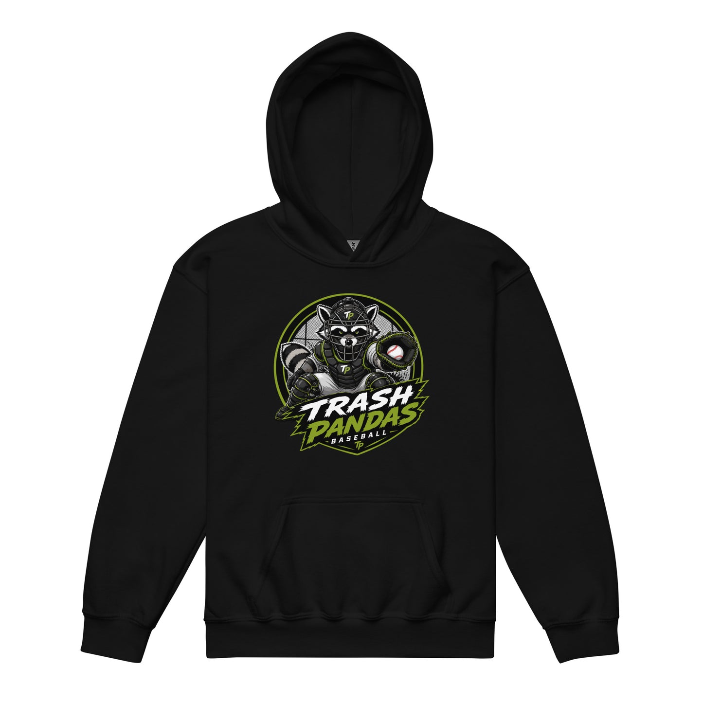 Classic | Youth Hoodie | Trash Pandas Baseball Organization | Athletics Logo