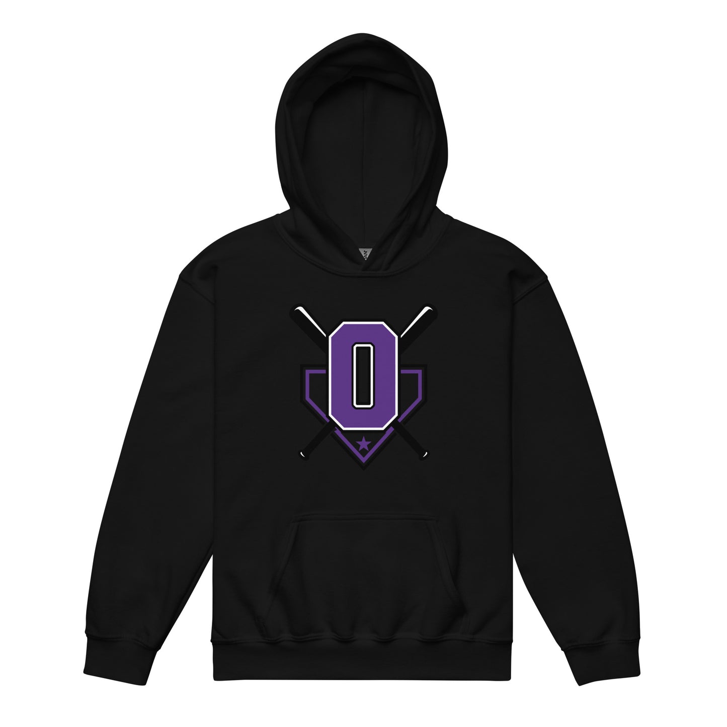 Classic | Youth Hoodie | Carolina Outlaws Baseball | Vanguard Logo