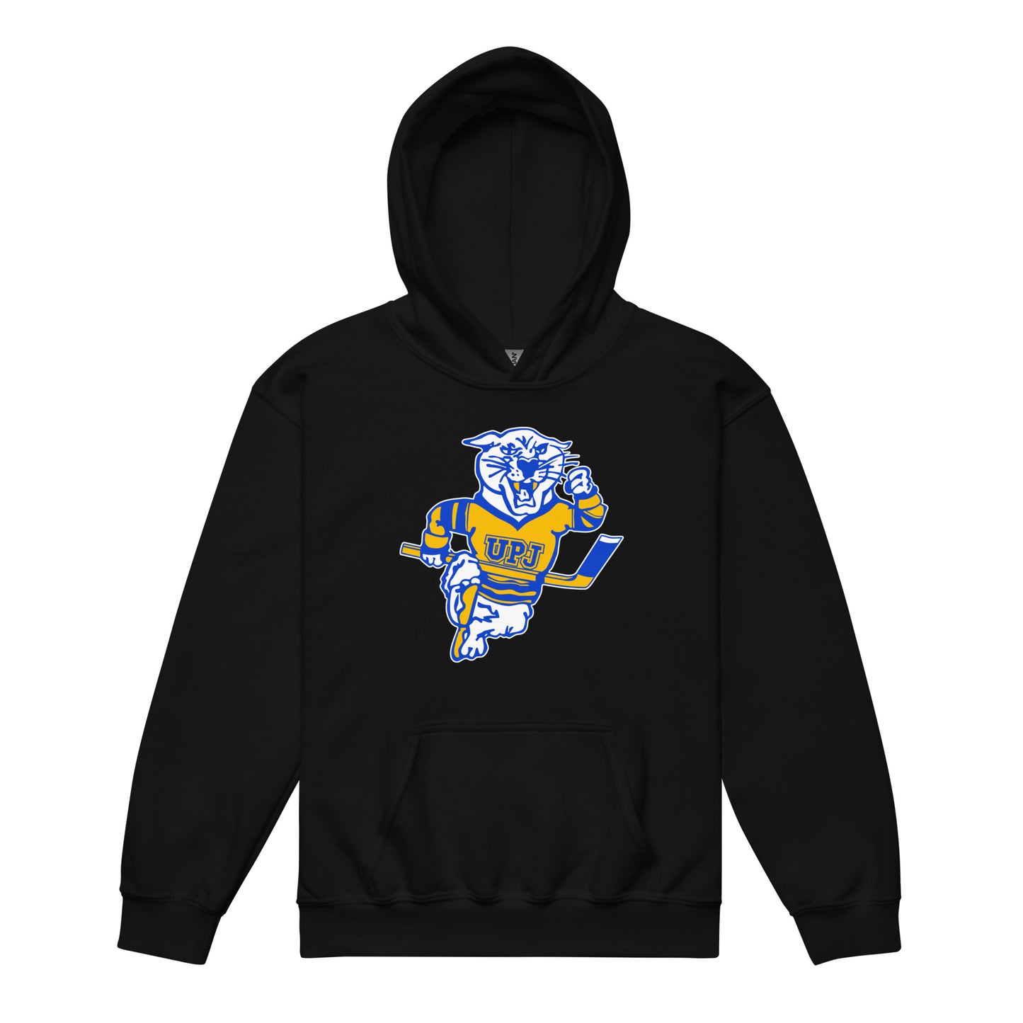 Classic | Youth Hoodie | UPJ Hockey | Mascot Logo
