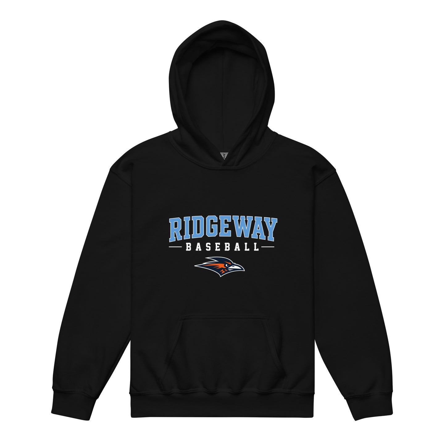 Classic | Youth Hoodie | Ridgeway High School Baseball | Athletics Logo