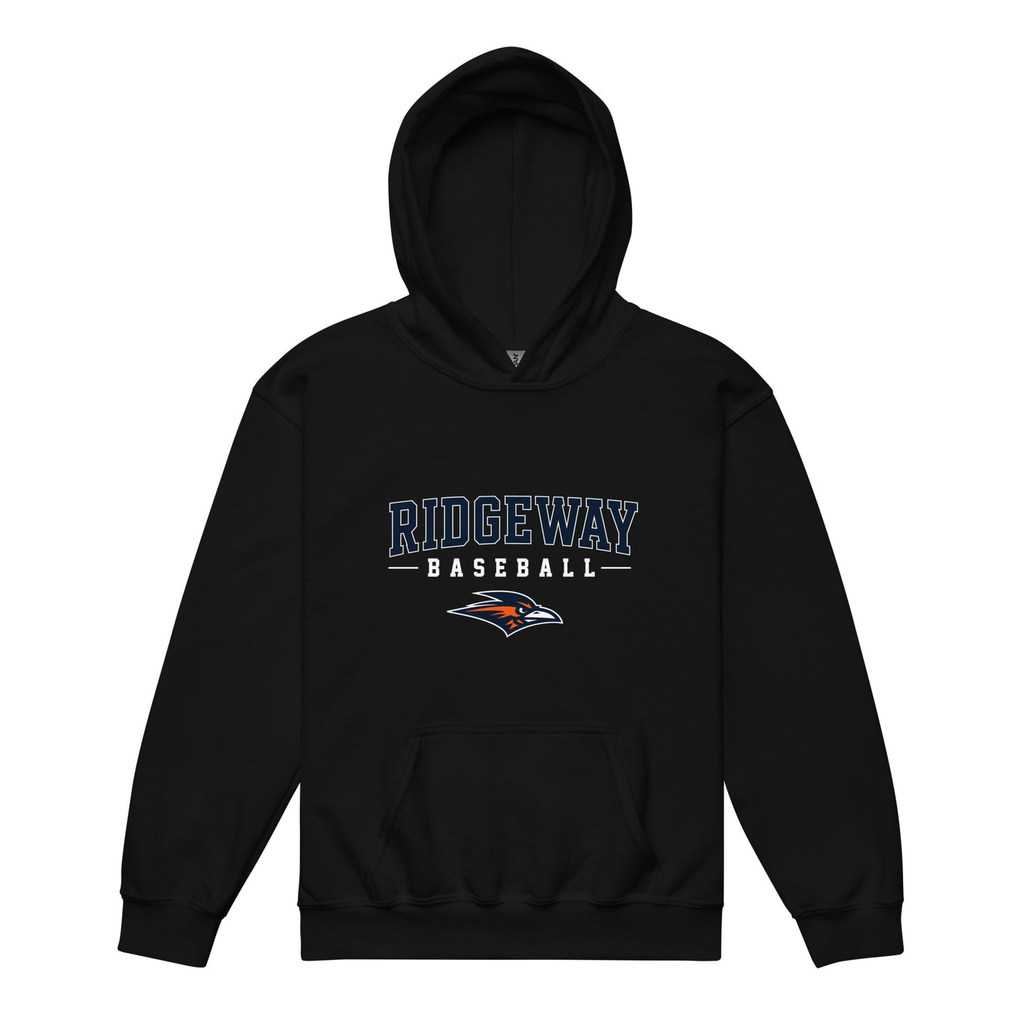 Classic | Youth Hoodie | Ridgeway High School Baseball | Modern Script Logo