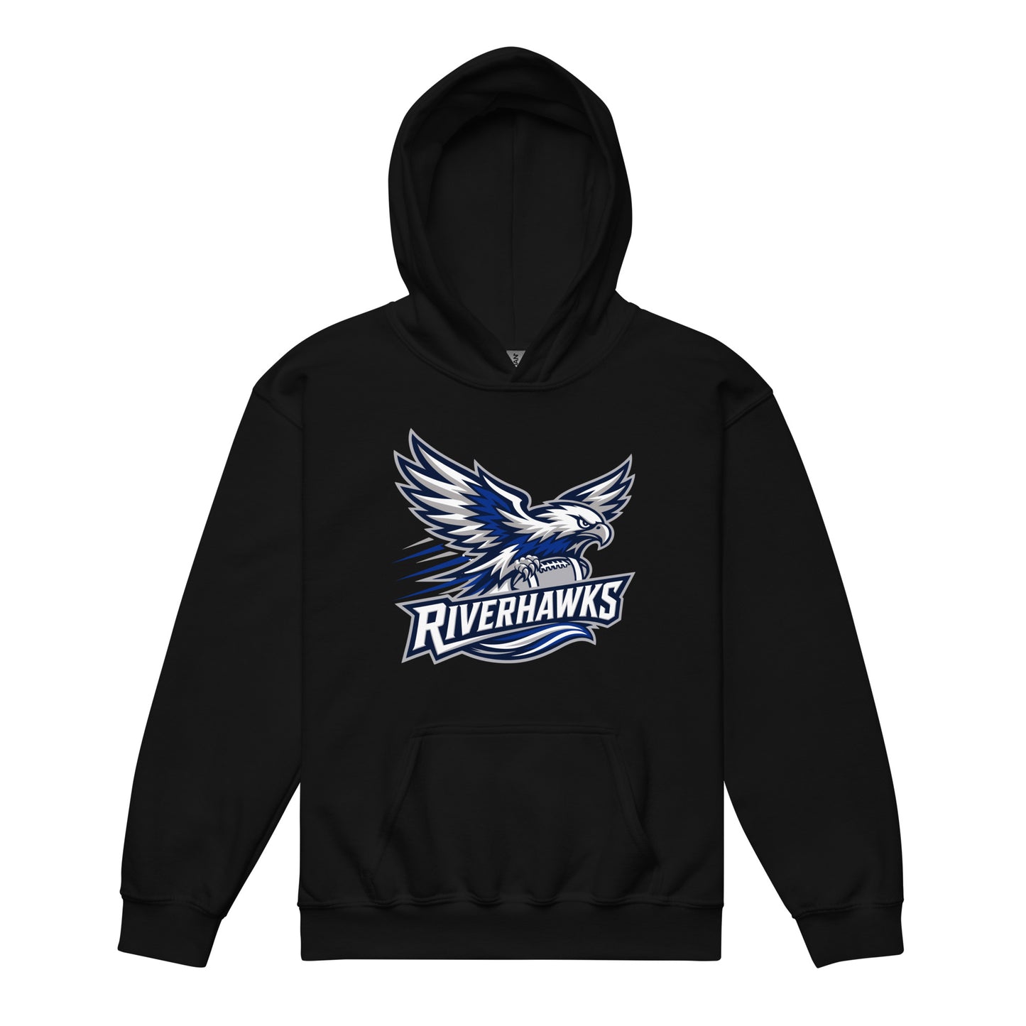 Classic | Youth Hoodie | Rochester Riverhawks | Crest Logo