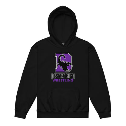 Classic | Youth Hoodie | Desert High Scorpions | Crest Logo