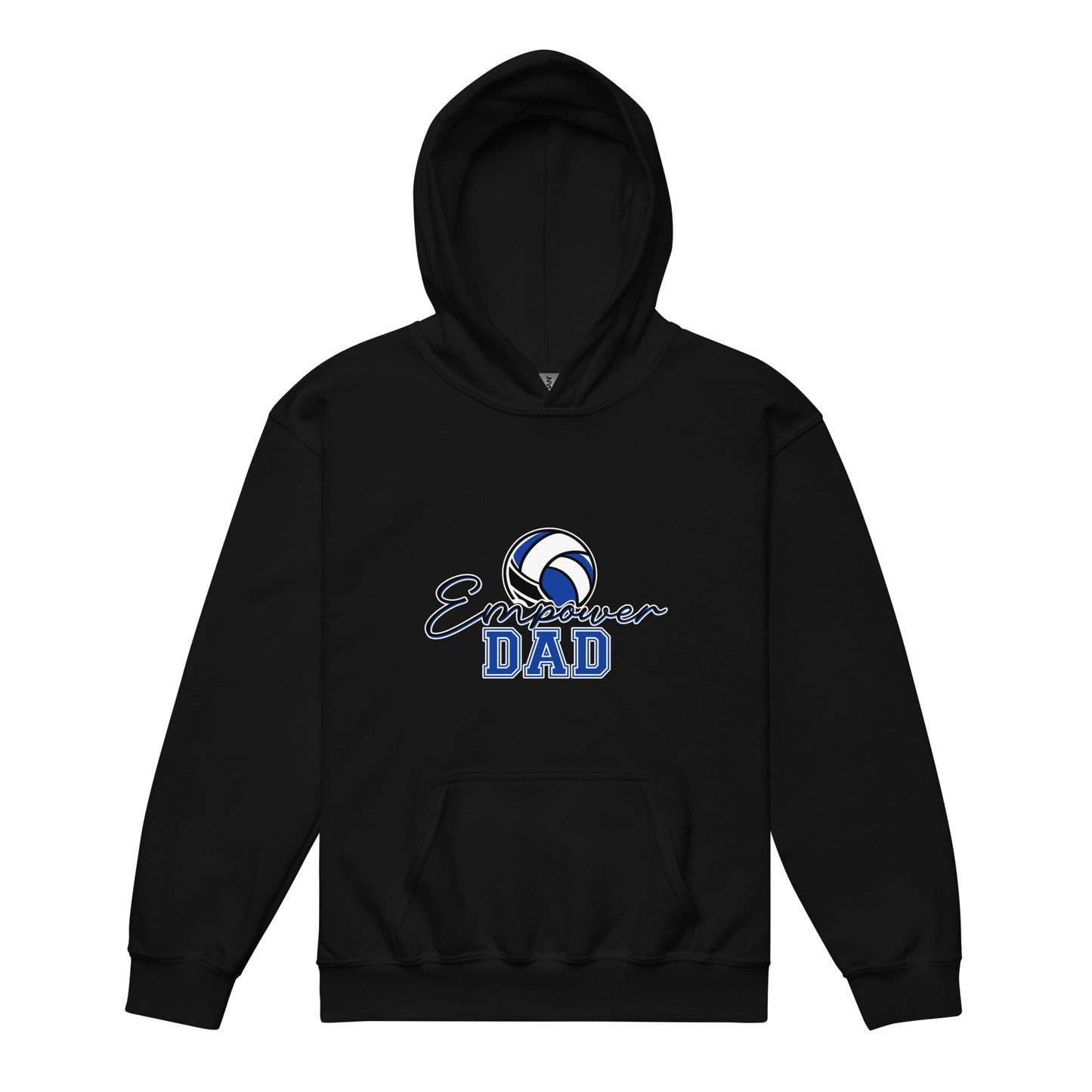 Classic | Youth Hoodie | Empower Volleyball Club | Dad Crest Logo
