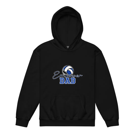 Classic | Youth Hoodie | Empower Volleyball Club | Dad Crest Logo