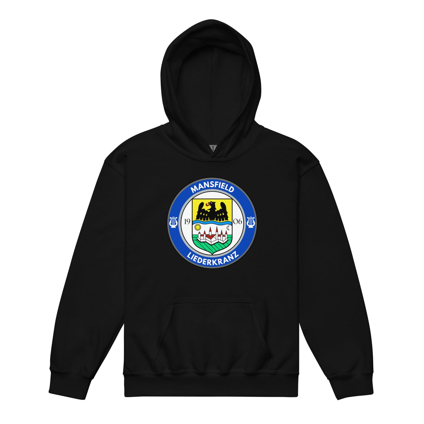Classic | Youth Hoodie | Liederkranz Soccer Club | Badge Logo