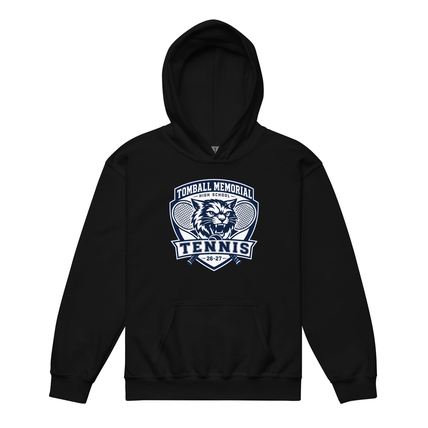 Classic | Youth Hoodie | TMHS Tennis | Shield Logo