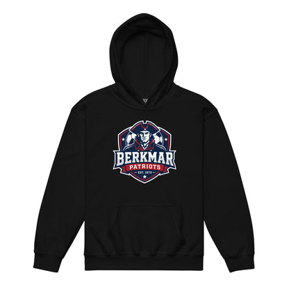Classic | Youth Hoodie | Berkmar High School Soccer | Shield Logo