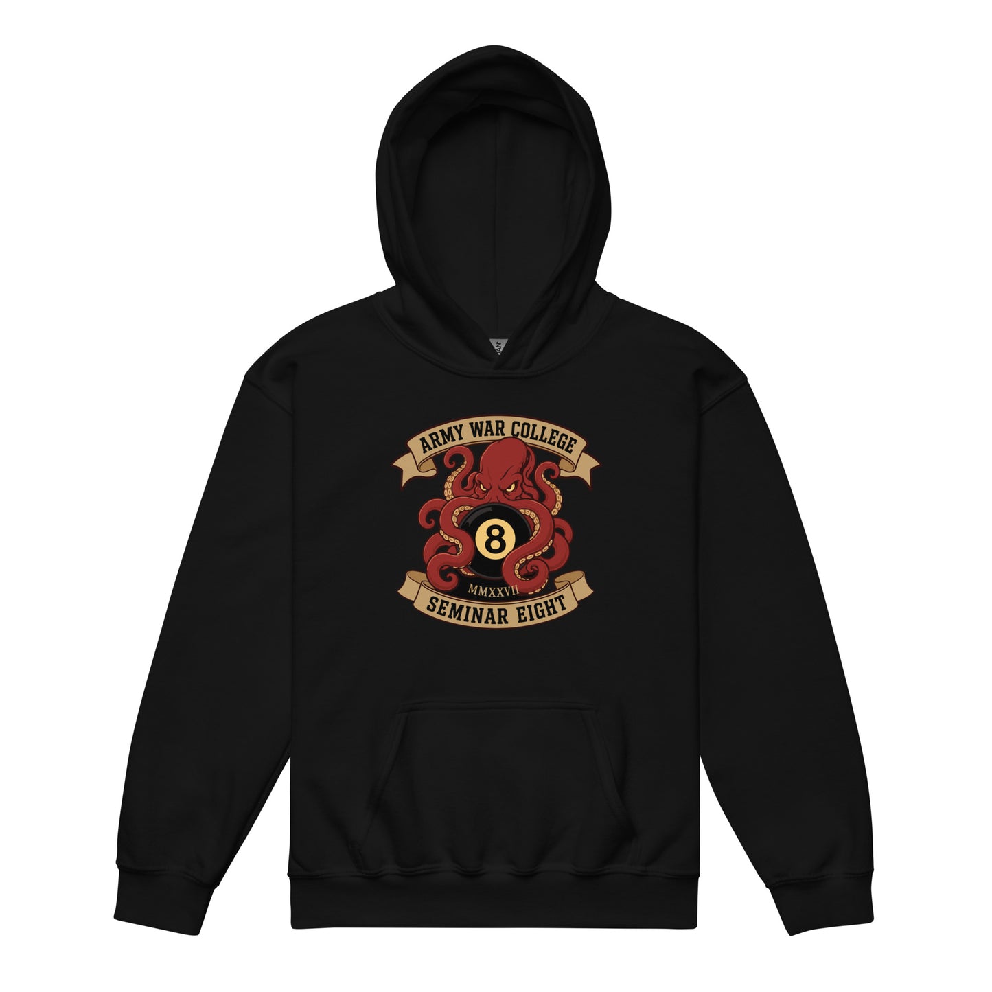 Classic | Youth Hoodie | Army War College (Seminar 8) | Crest Logo