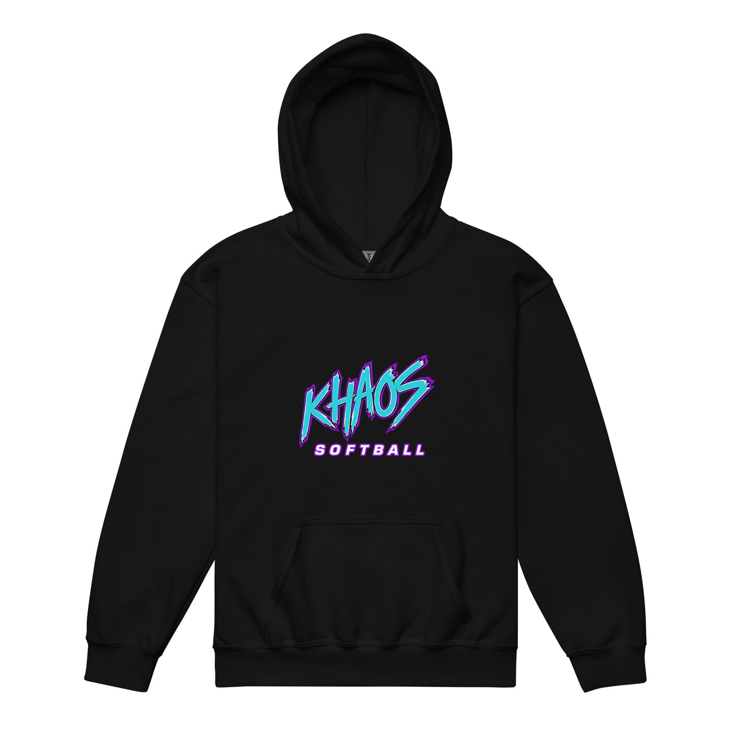 Classic | Youth Hoodie | Khaos Softball | Atlhetics Logo