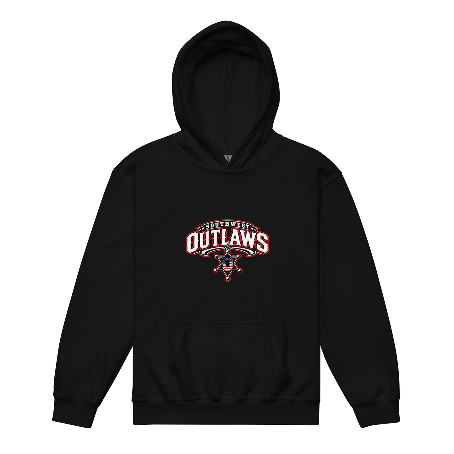 Classic | Youth Hoodie | Southwest Outlaws | Vanguard Logo
