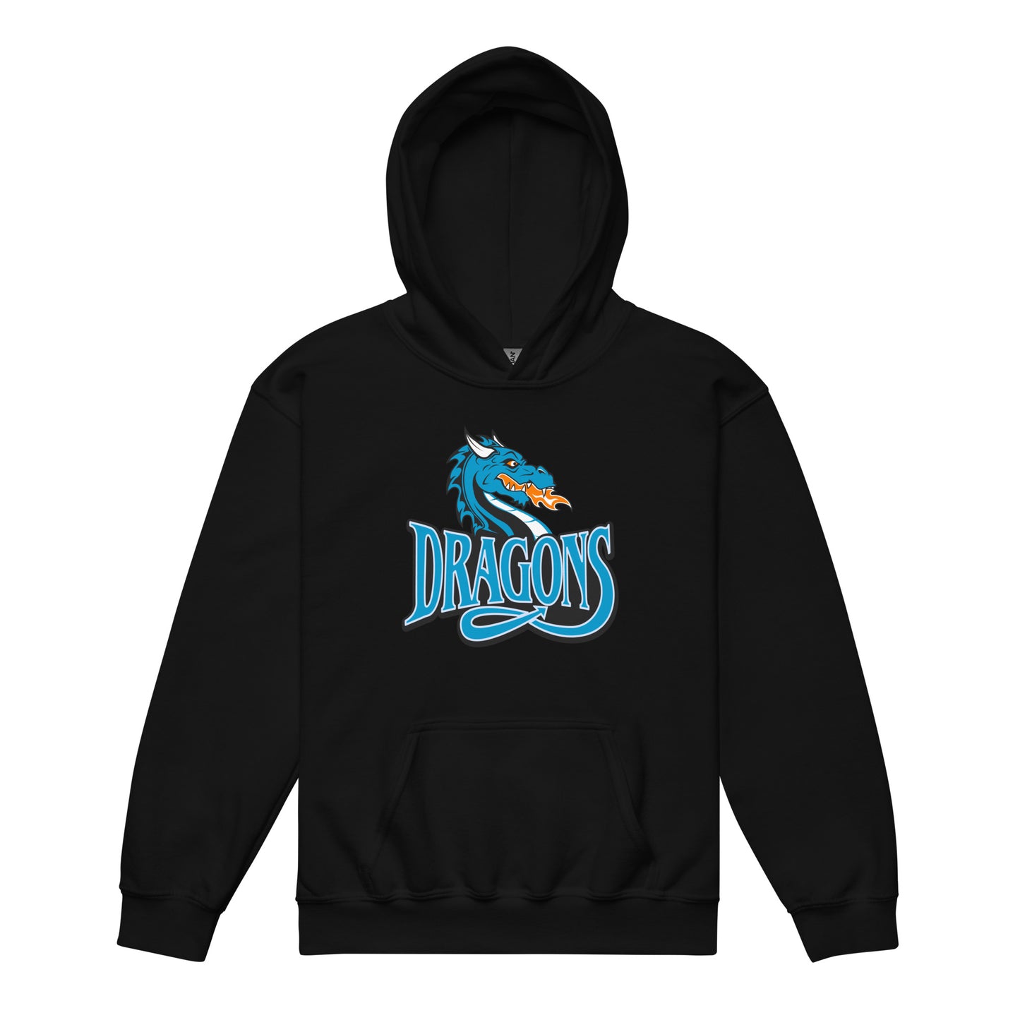 Classic | Youth Hoodie | International Studies Middle School Volleyball | Emblem Logo