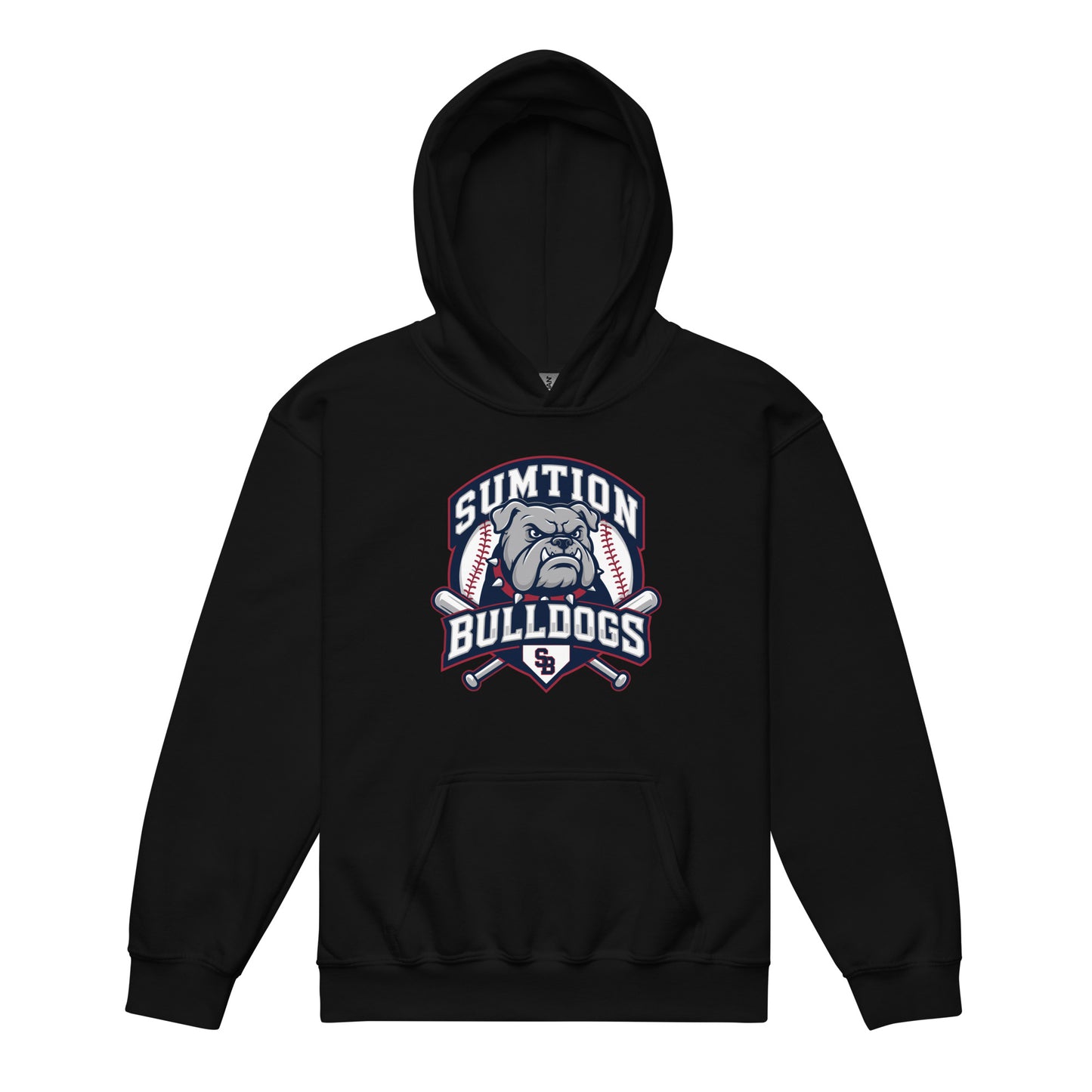 Classic | Youth Hoodie | Sumtion bulldogs | Emblem Logo