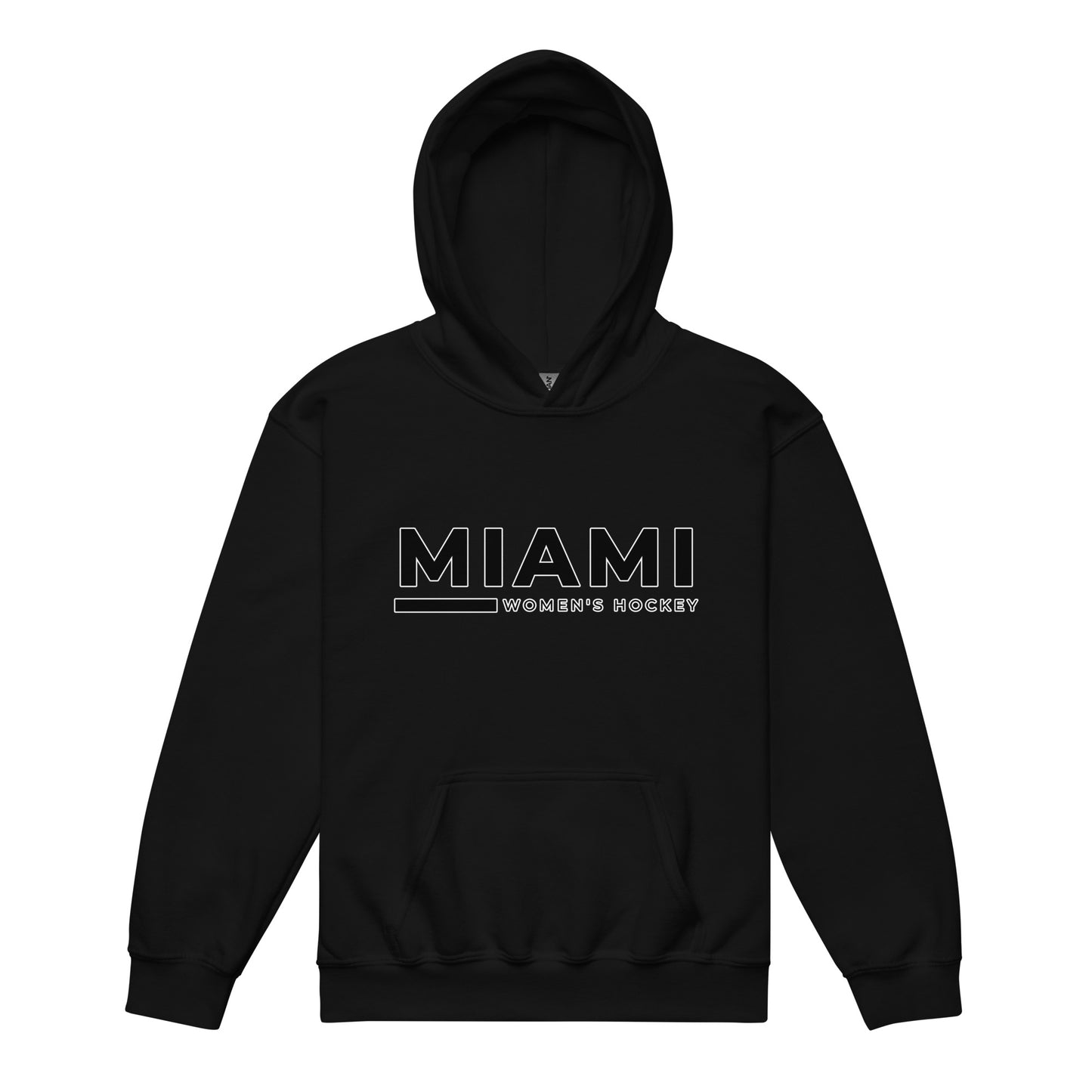 Classic | Youth Hoodie | Miami Women's Hockey | Lettermark Logo