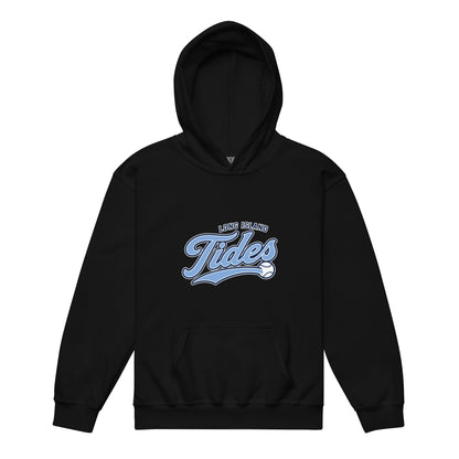 Classic | Youth Hoodie | Long Island Tides Baseball | Athletics Logo