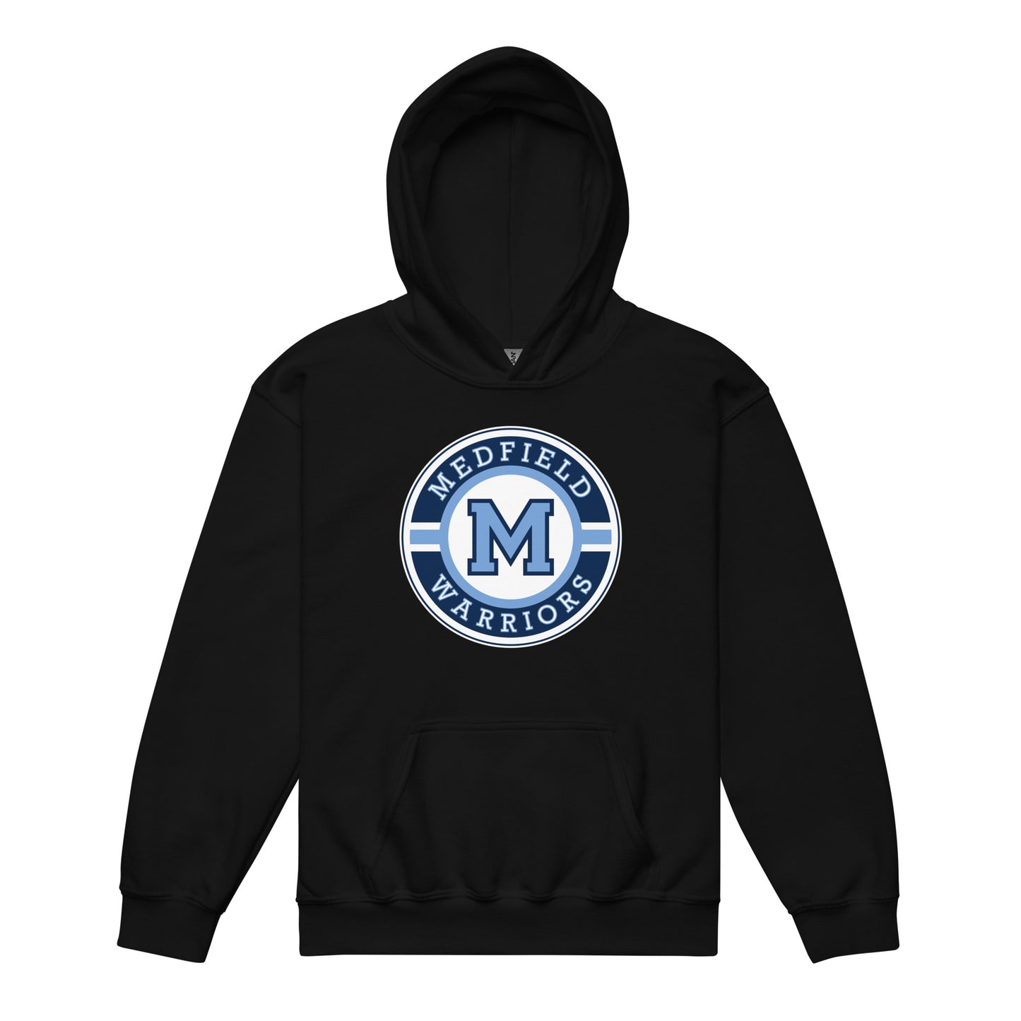 Classic | Youth Hoodie | Medfield Softball | Badge Logo