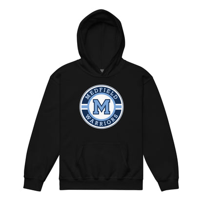Classic | Youth Hoodie | Medfield Softball | Badge Logo