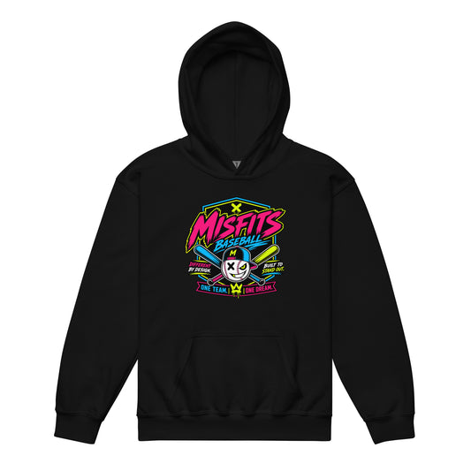 Classic | Youth Hoodie | Misfits Baseball | Valor Logo