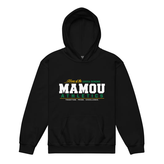 Classic | Youth Hoodie | Mamou High School | Modern Script Logo