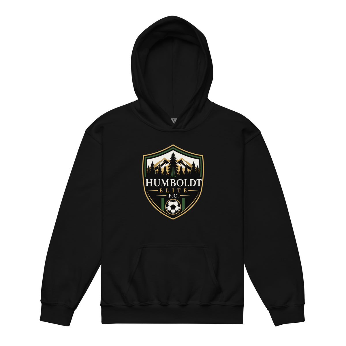 Classic | Youth Hoodie | Humboldt Elite FC | Shield Logo