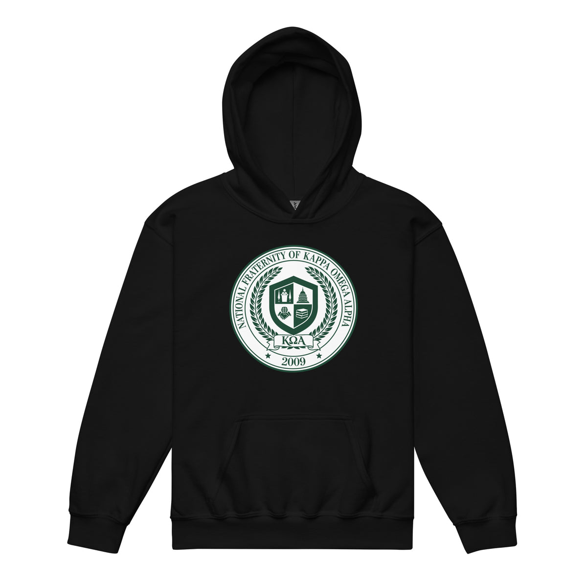 Classic | Youth Hoodie | Kappa Omega Alpha | Badge Logo