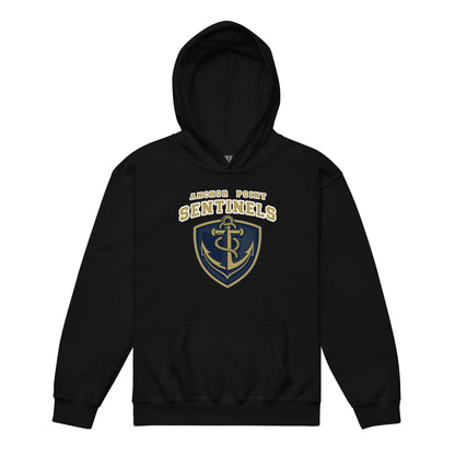 Classic | Youth Hoodie | Anchor Point | Crest Logo