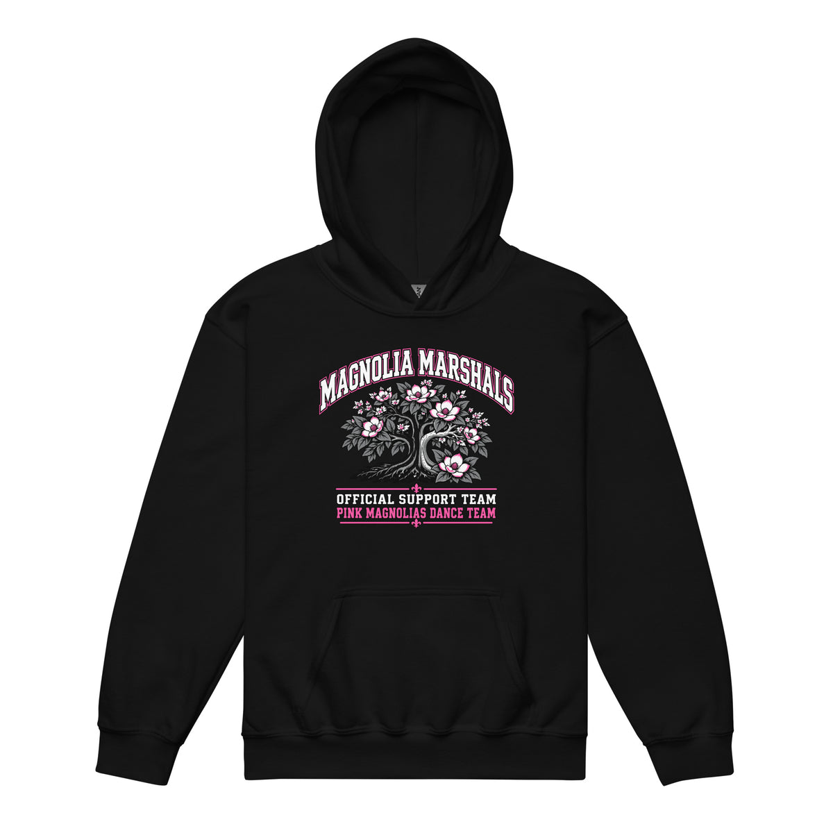Classic | Youth Hoodie | Pink Magnolias Dance | Crest Logo