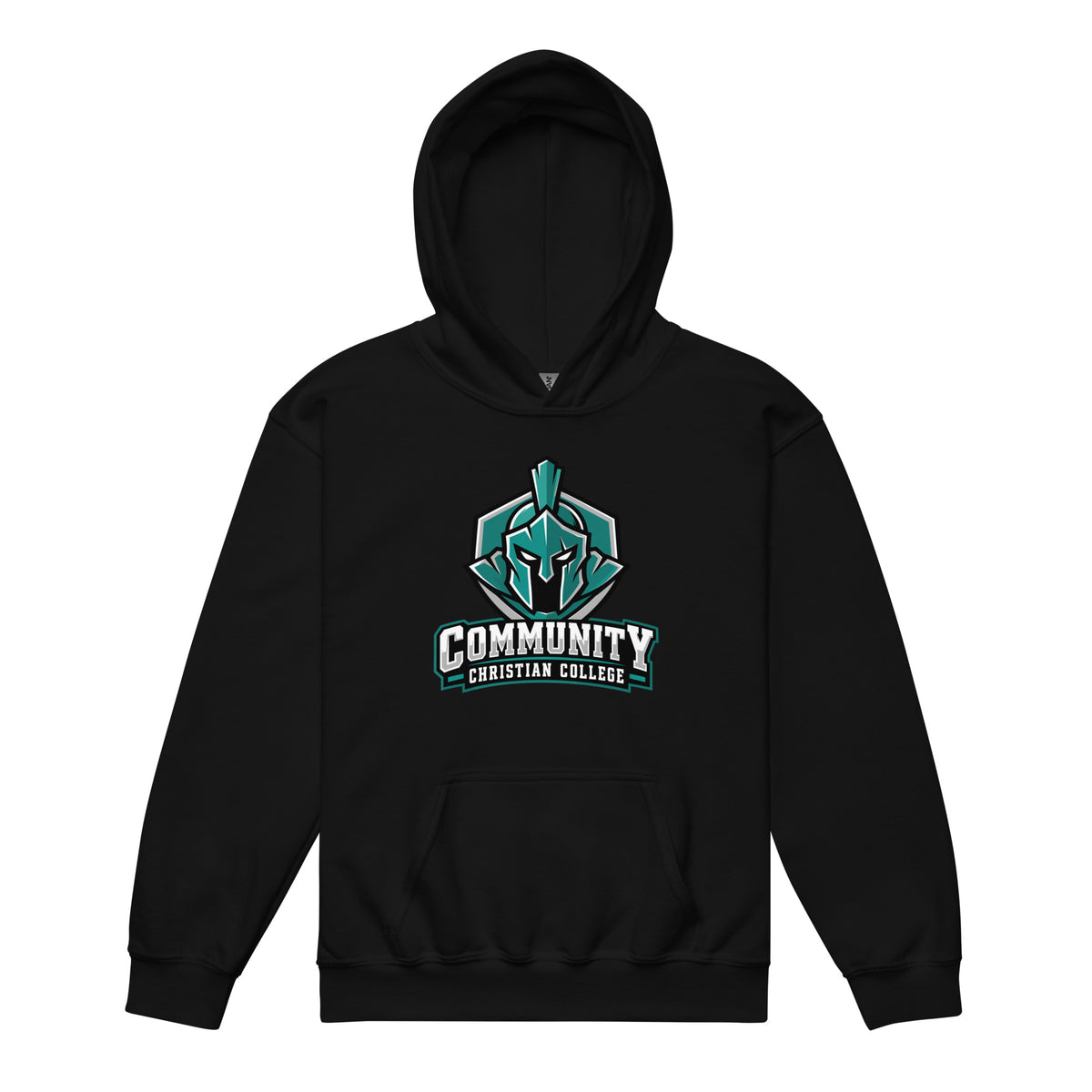 Classic | Youth Hoodie | Community Christian College | Vanguard Athletic Logo