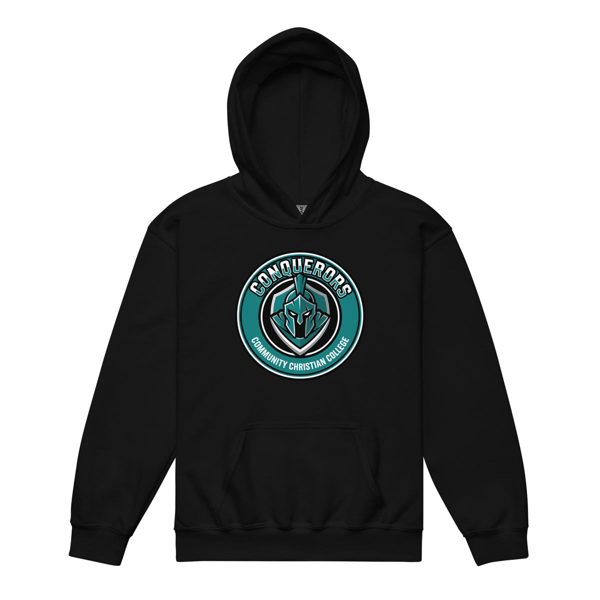 Classic | Youth Hoodie | Community Christian College | Badge Logo