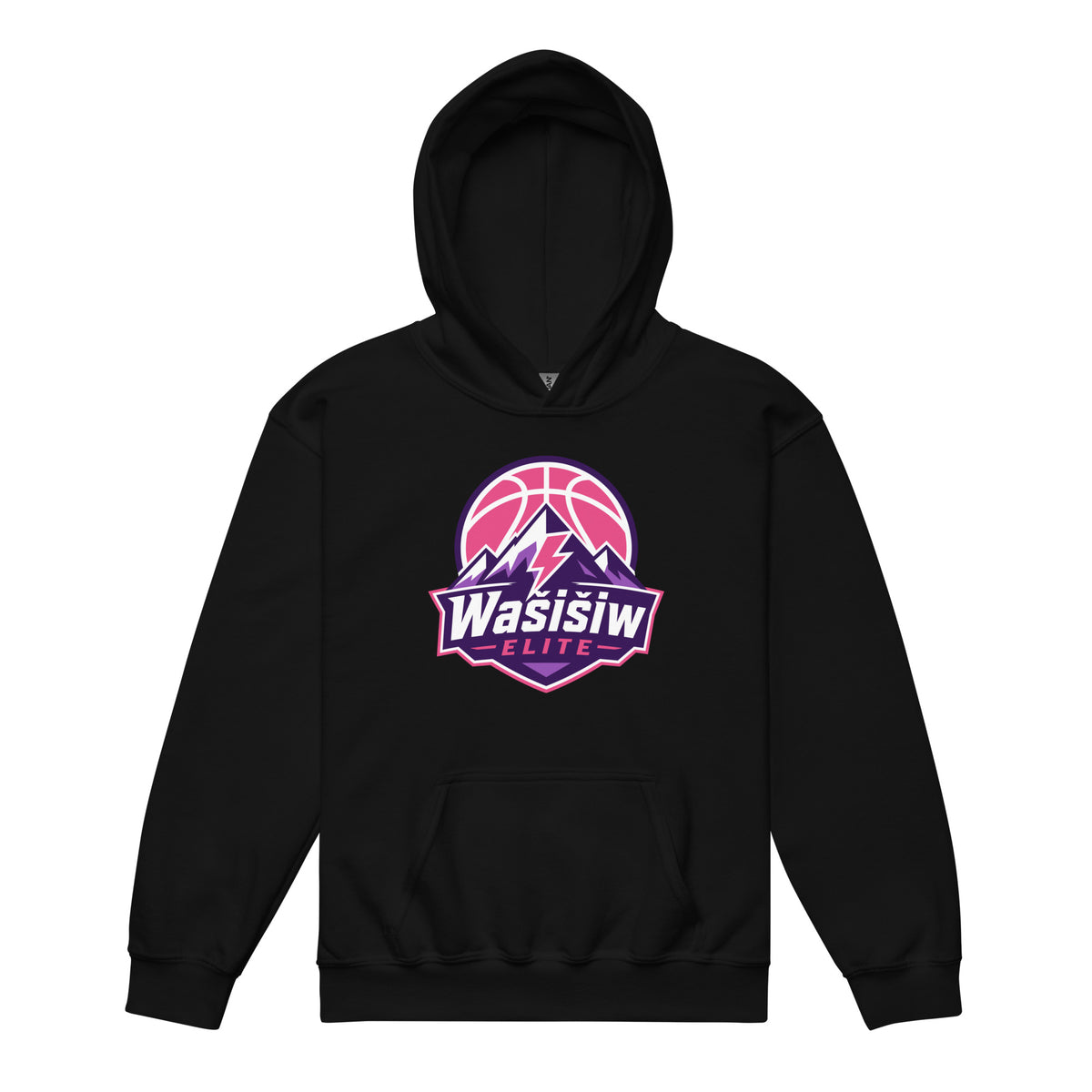 Classic | Youth Hoodie | Wašišiw Elite | Emblem Logo