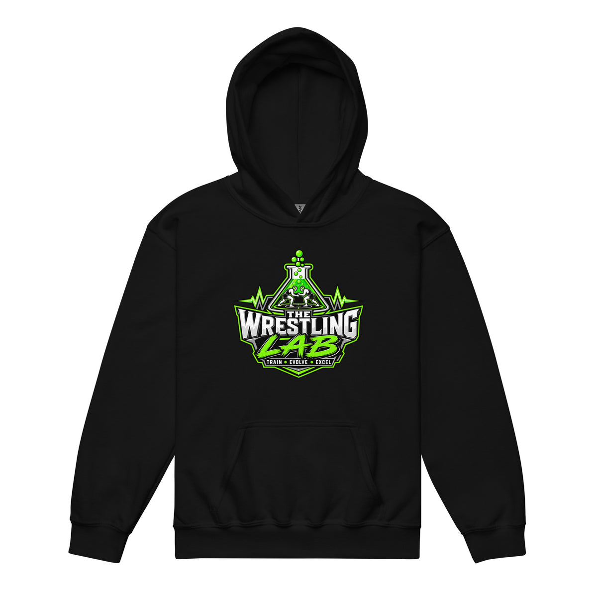 Classic | Youth Hoodie | The Wrestling Lab | Emblem Logo