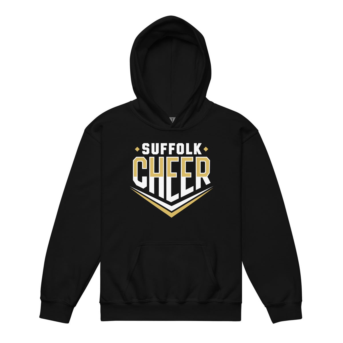Classic | Youth Hoodie | Suffolk University Cheerleading | Emblem Logo