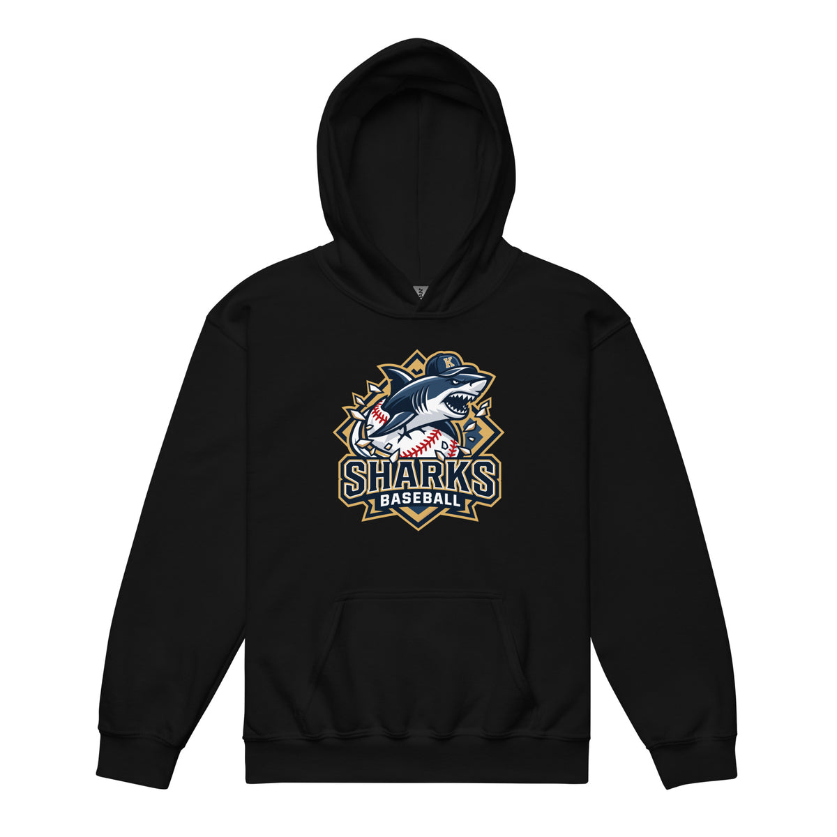 Classic | Youth Hoodie | Sharks Diamond Sports | Valor Logo