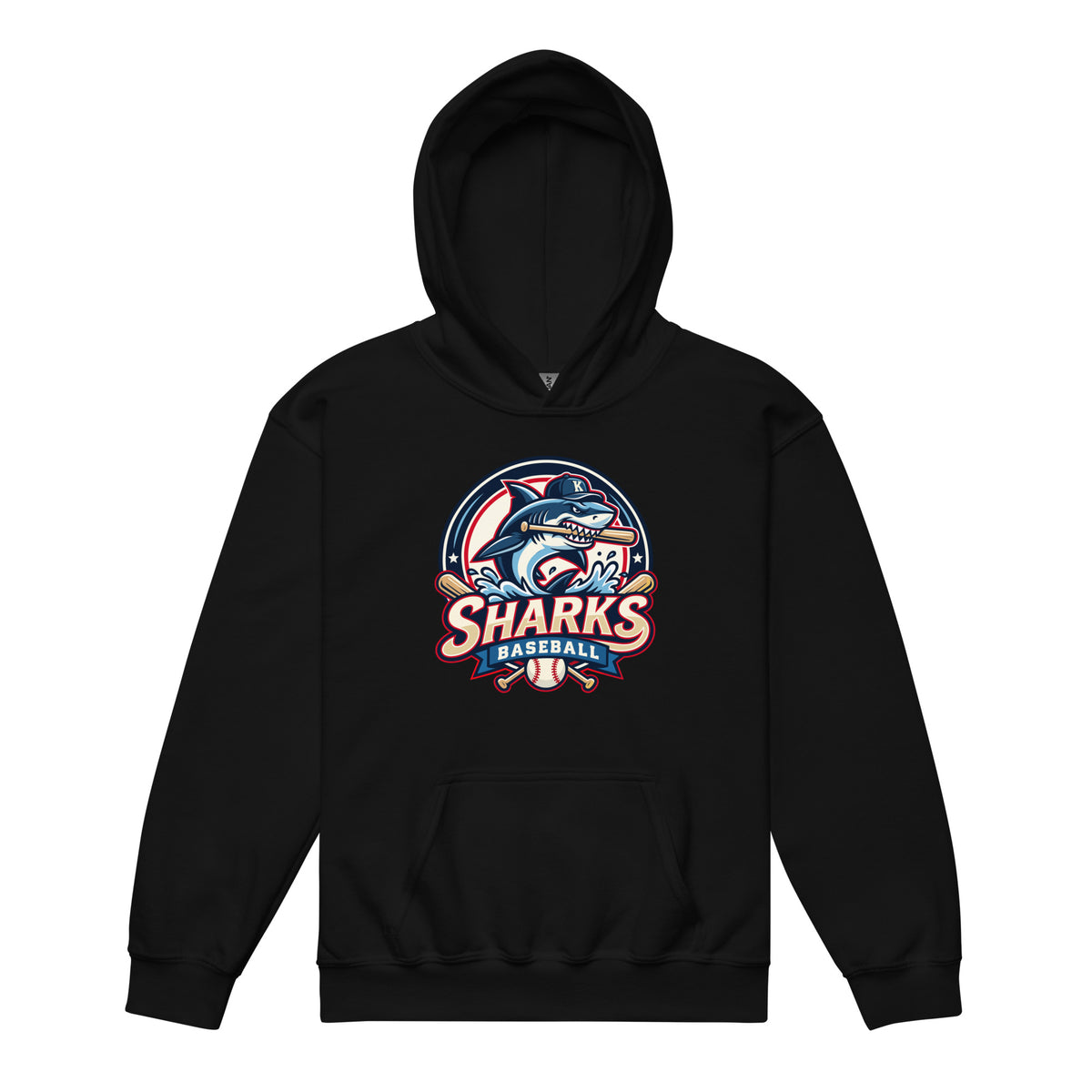 Classic | Youth Hoodie | Sharks Diamond Sports | Emblem Logo